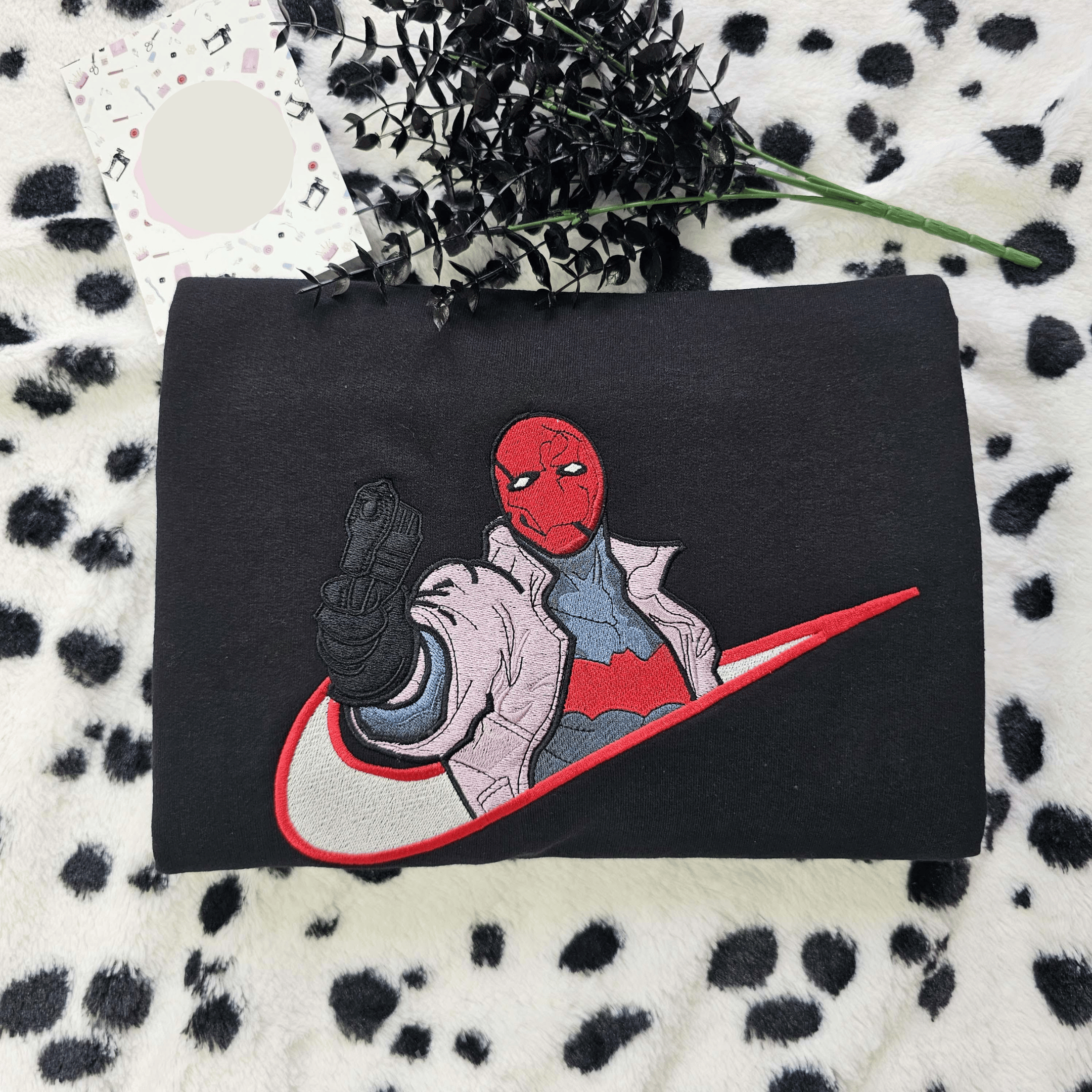Red Hood Dc Characters Embroidered Shirt, Best Gift For Fans