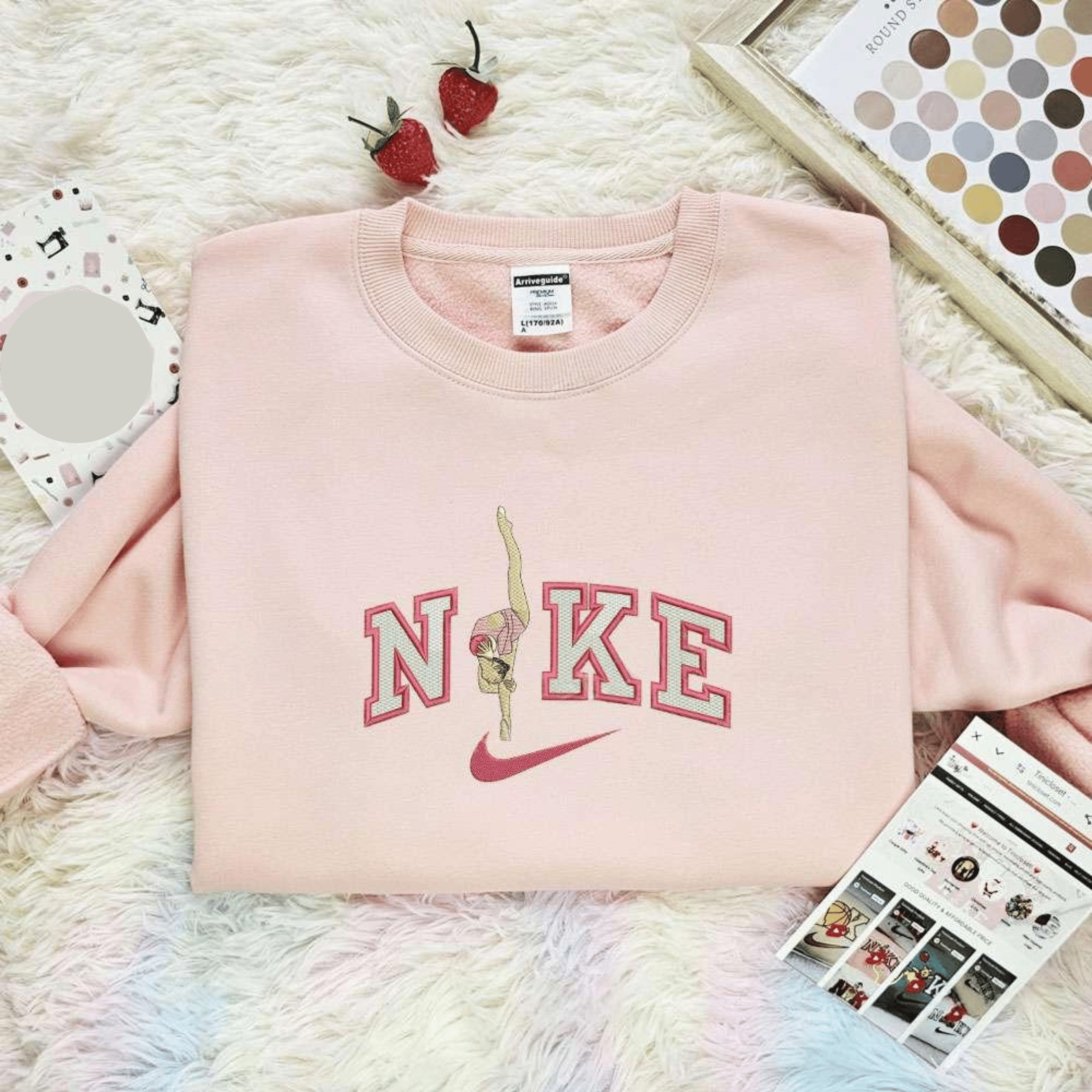 Rhythmic Gymnastics Sports Embroidered Shirt, Best Gift Ideas For Fans