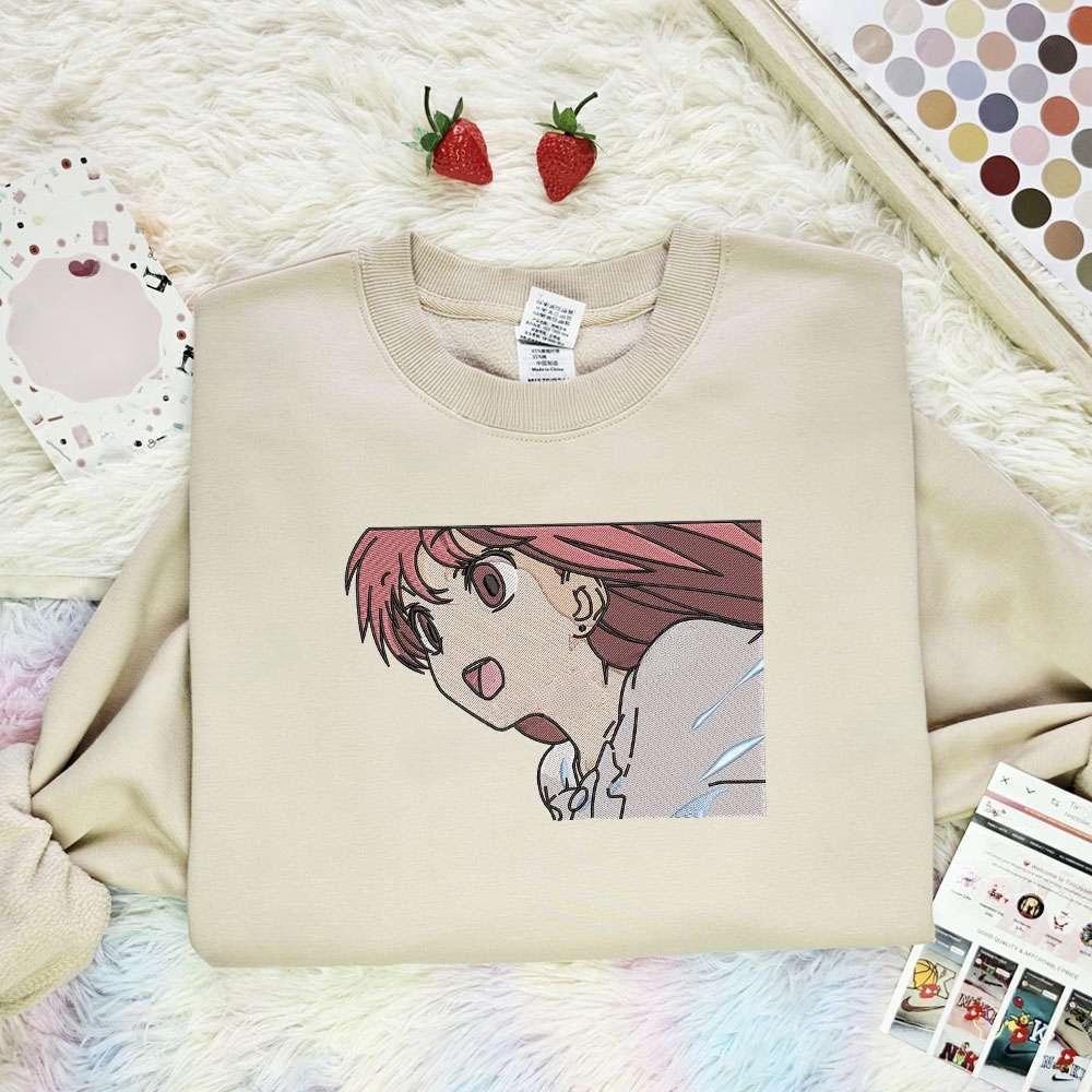 Rin Shelter Anime Embroidered Shirt , Anime Embroidered T-shirt Sweatshirt Hoodie, Inspired Anime Movie, Best Gift for Anime Fans