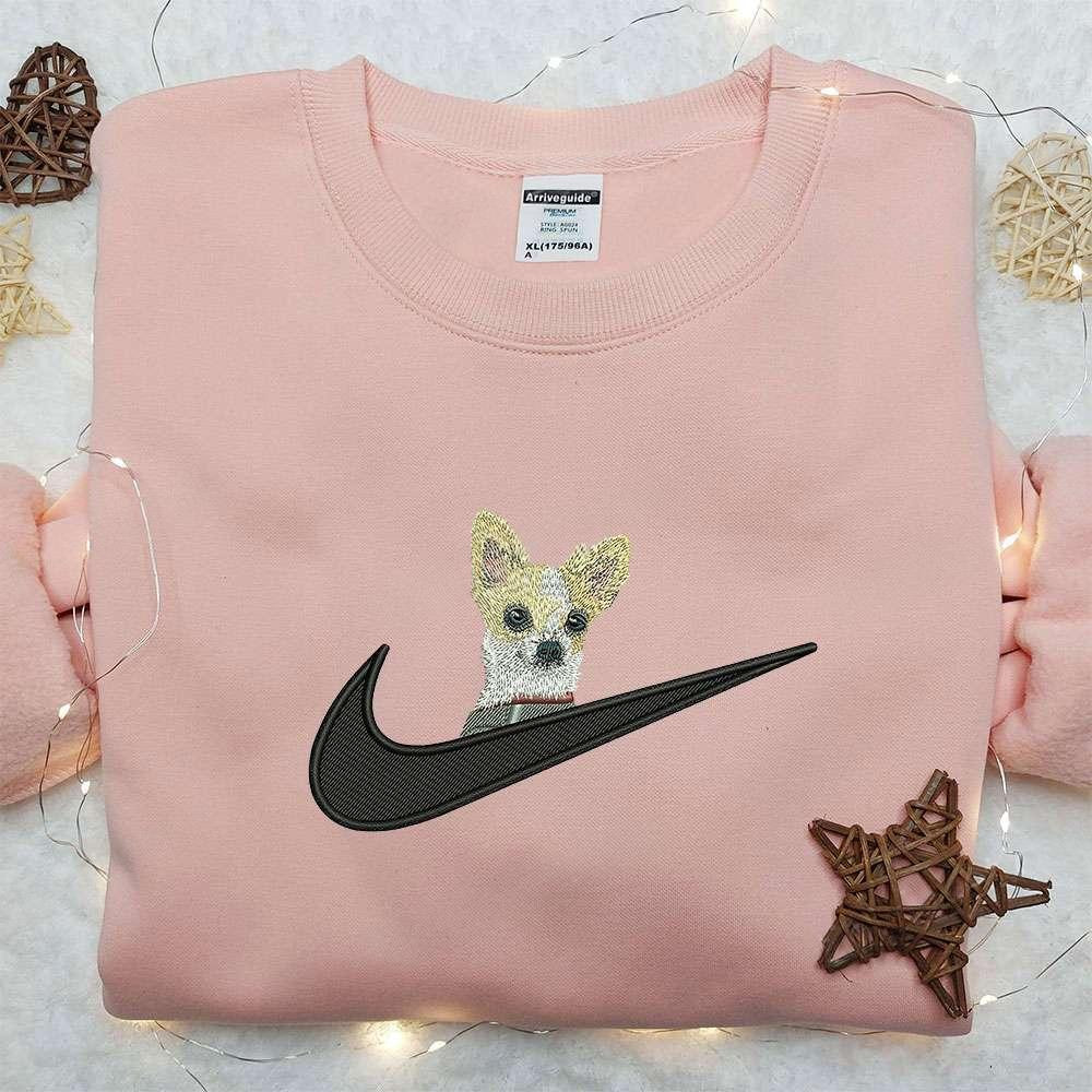 Russkiy Toy x Nike Embroidered Shirt Animal Embroidered Shirt Custom Nike Embroidered Shirt