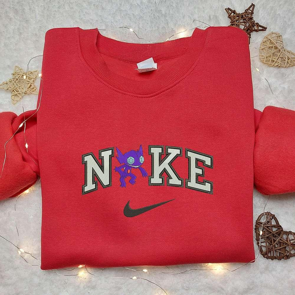 Sableye x Nike Embroidered Sweatshirt Pokemon Embroidered Shirt Nike Inspired Embroidered Shirt