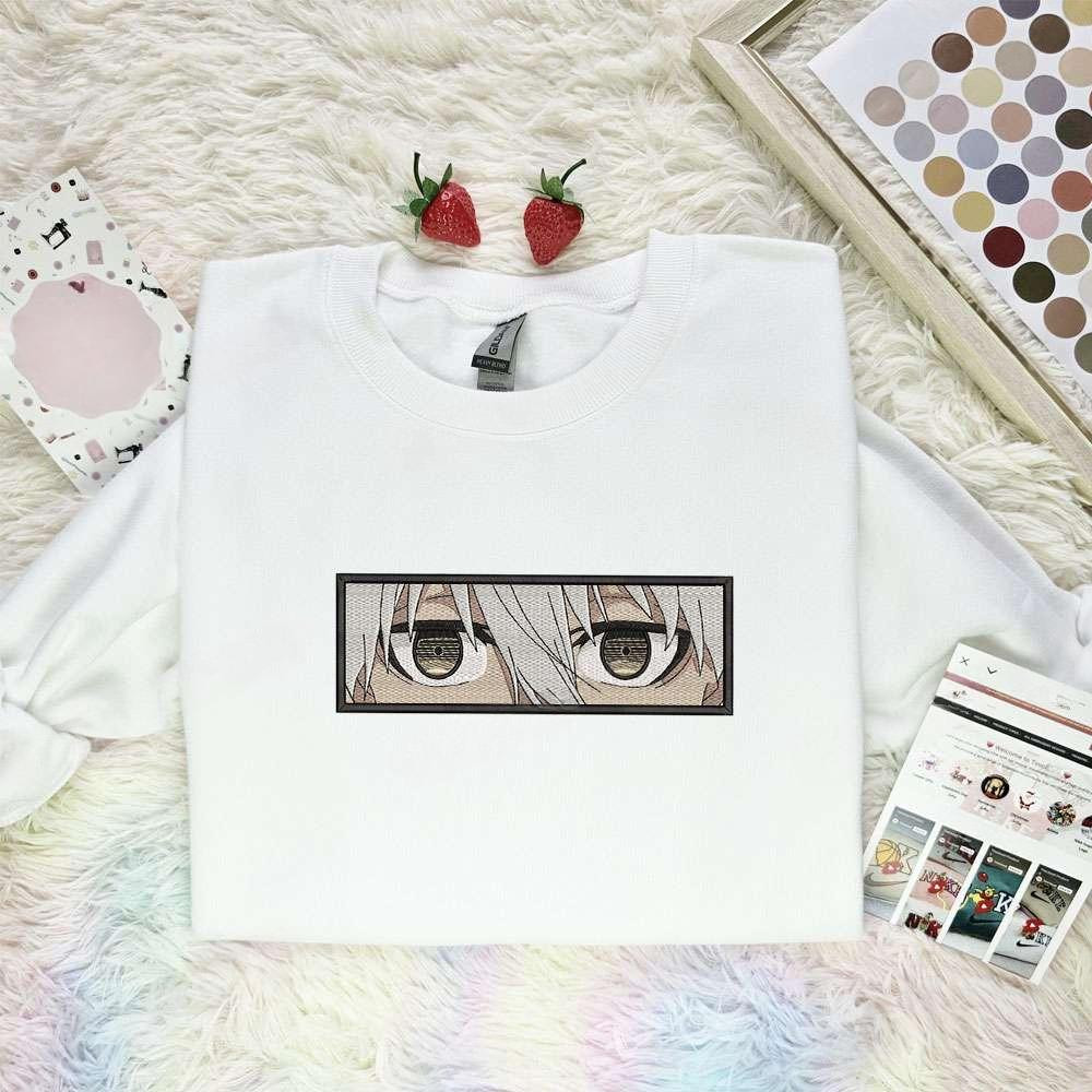 Seishiro Nagi Eyes Blue Lock Anime Embroidered Shirt , Anime Embroidered T-shirt Sweatshirt Hoodie, Inspired Anime Movie, Best Gift for Anime Fans