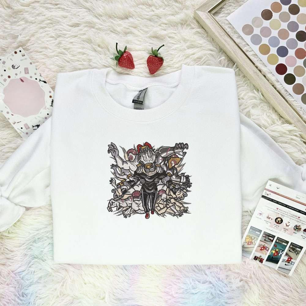 Shigariki Tomura My Hero Academia Anime Embroidered Shirt , Anime Embroidered T-shirt Sweatshirt Hoodie, Inspired Anime Movie, Best Gift for Anime Fans