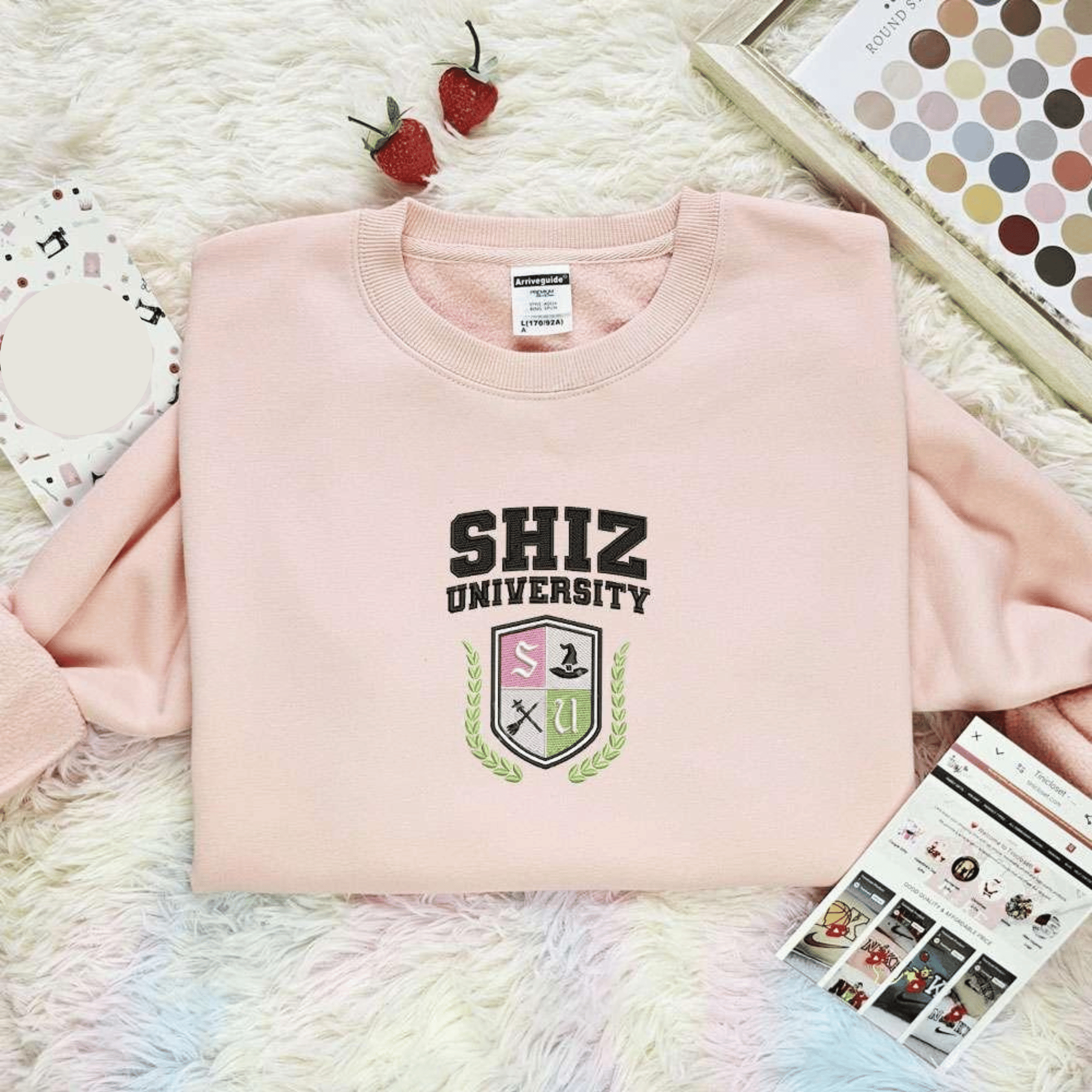 Shiz University Wicked Movie Embroidered Shirt, Best Gift For Fans