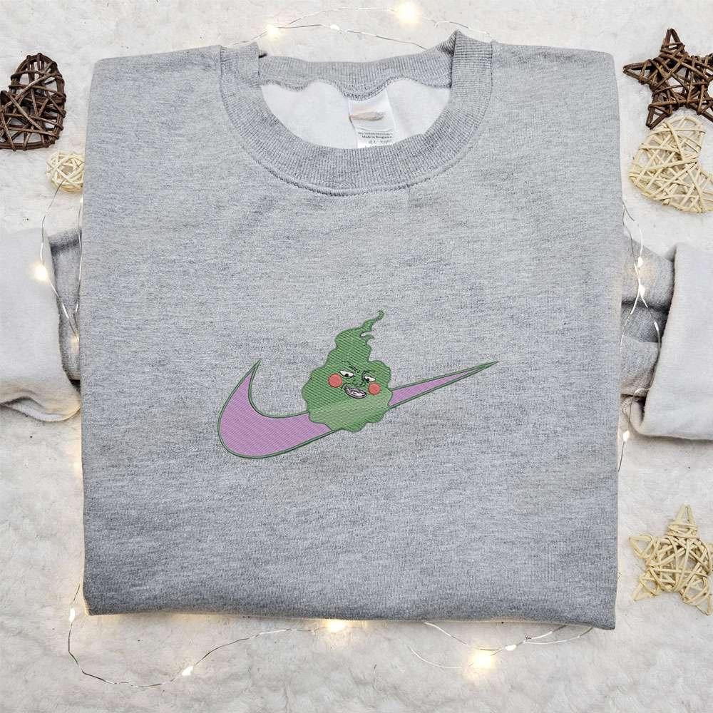 Simple X Swoosh Anime Embroidered Shirt Mob Psycho 100 Embroidered Shirt Best Gift Ideas For Family 1 , Anime Embroidered T-shirt Sweatshirt Hoodie, Inspired Anime Movie, Best Gift for Anime Fans
