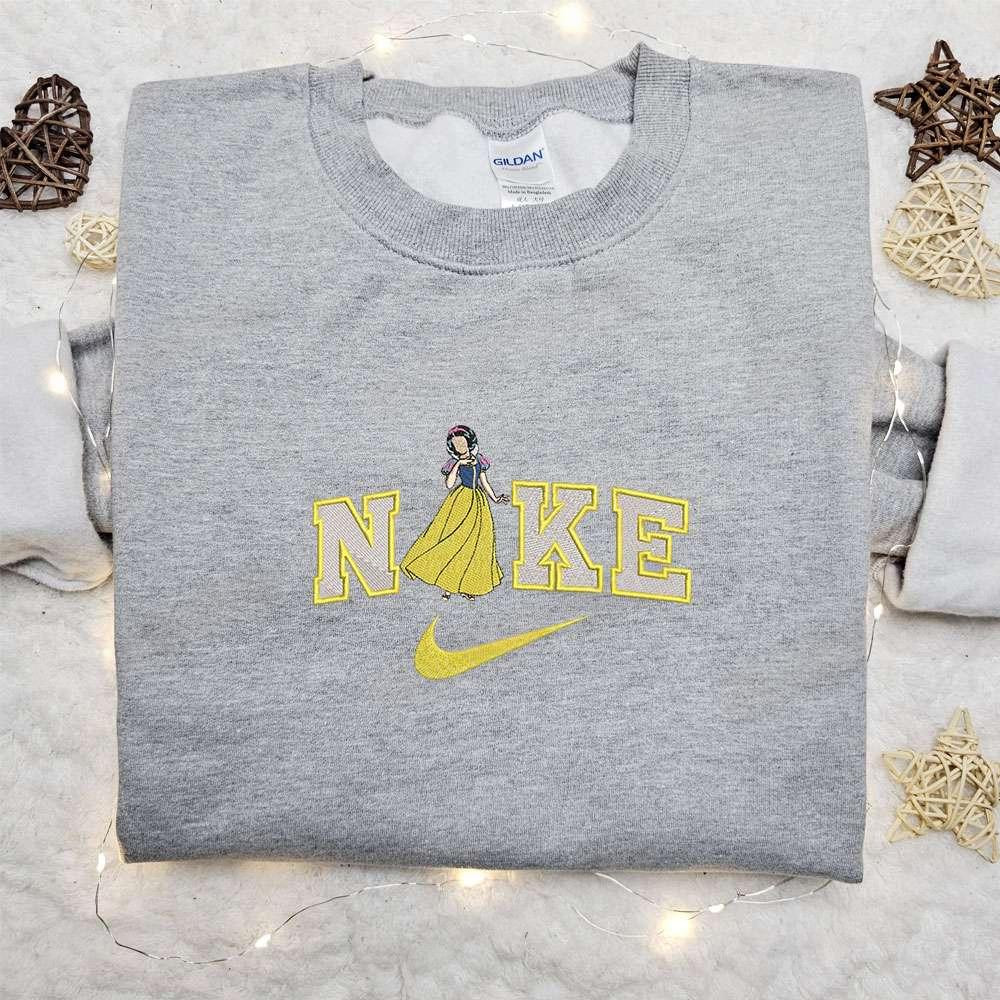 Snow White Disney Characters Embroidered Shirt Best Gift Idea For Family
