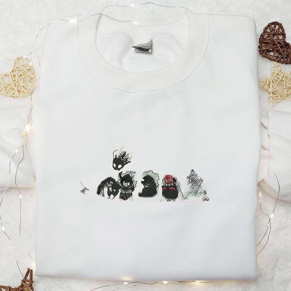 Solo Leveling Anime Embroidered Shirt , Anime Embroidered T-shirt Sweatshirt Hoodie, Inspired Anime Movie, Best Gift for Anime Fans
