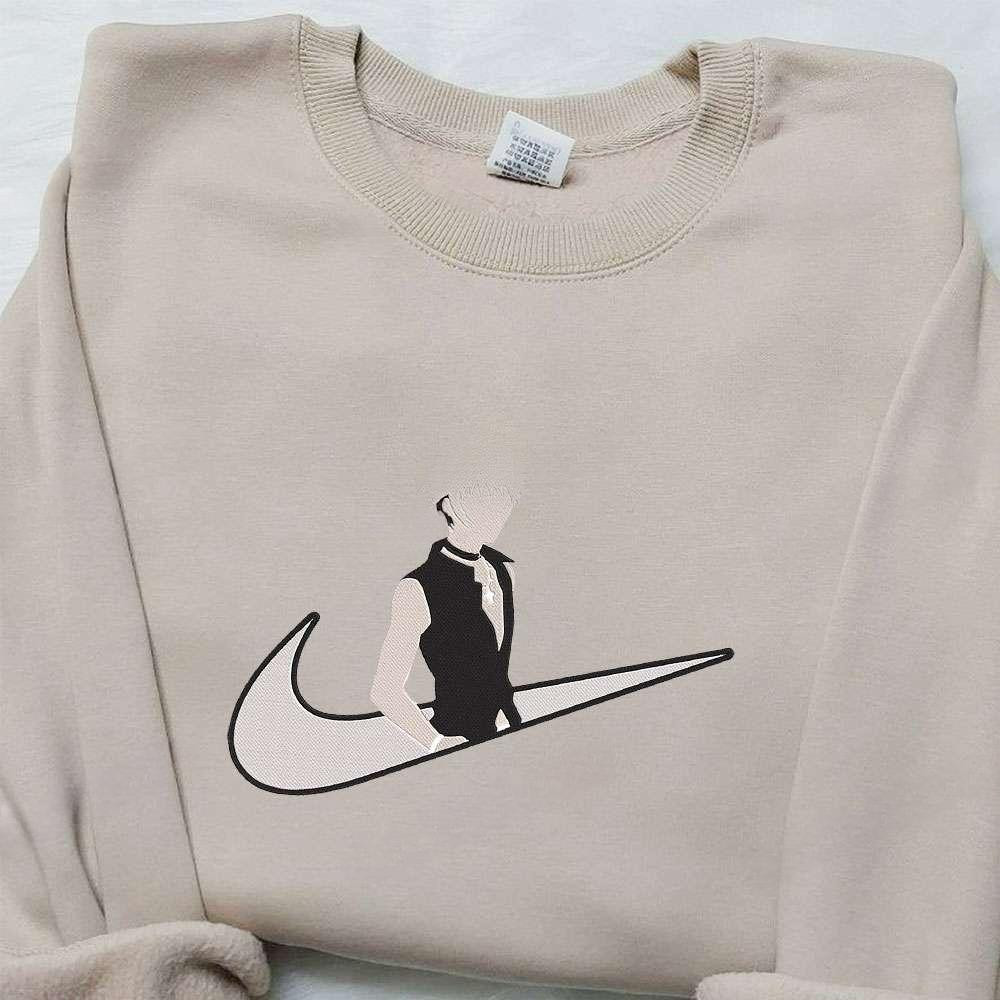 Soma Hatsuharu X Nike Swoosh Anime , Anime Embroidered T-shirt Sweatshirt Hoodie, Inspired Anime Movie, Best Gift for Anime Fans