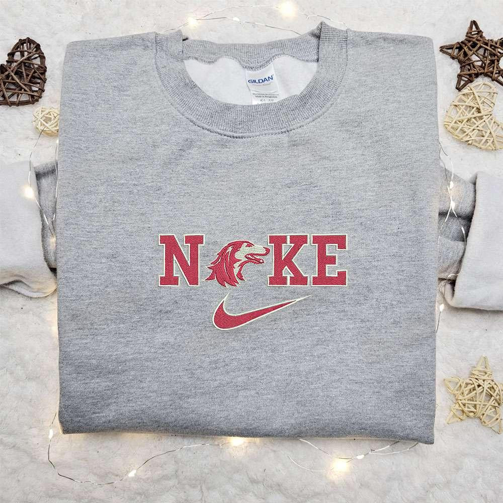 Southeast Illinois Salukis x Nike Embroidered Shirt NFL Sports Embroidered Hoodie Best Fandom Gift Idea