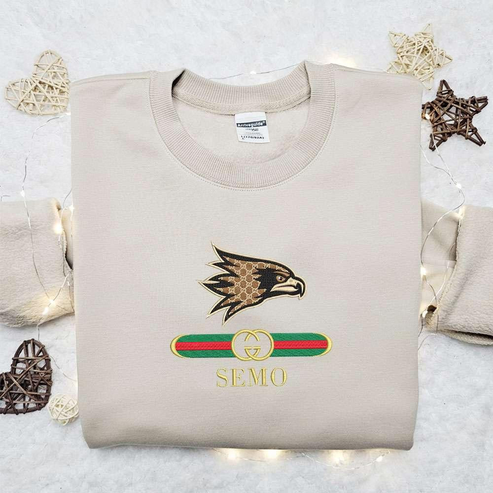 Southeast Missouri State Redhawks x Gucci Embroidered Shirt NCAA Sports Embroidered Hoodie Best Gift Idea