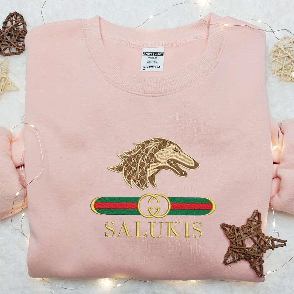 Southern Illinois Salukis x Gucci Embroidered Shirt NCAA Sports Embroidered Hoodie Best Gift Idea
