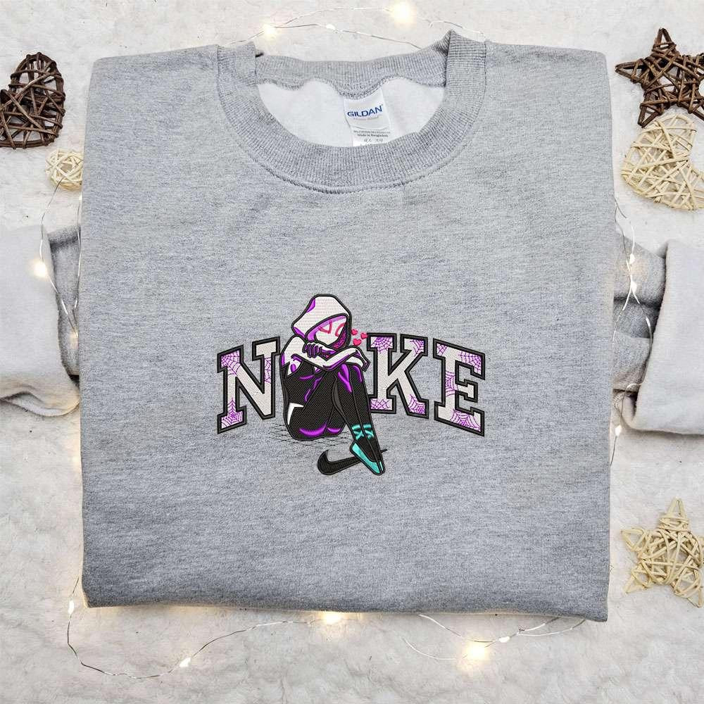 Spider Gwen Marvel Movie Embroidered Shirt Best GIft For Fans