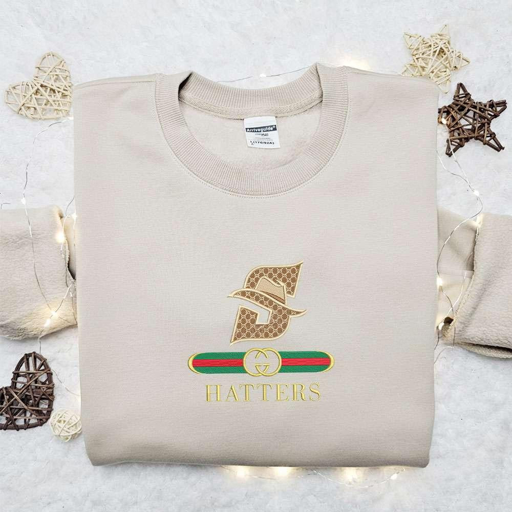 Stetson Hatters x Gucci Embroidered Shirt NCAA Sports Embroidered Hoodie Best Gift Idea