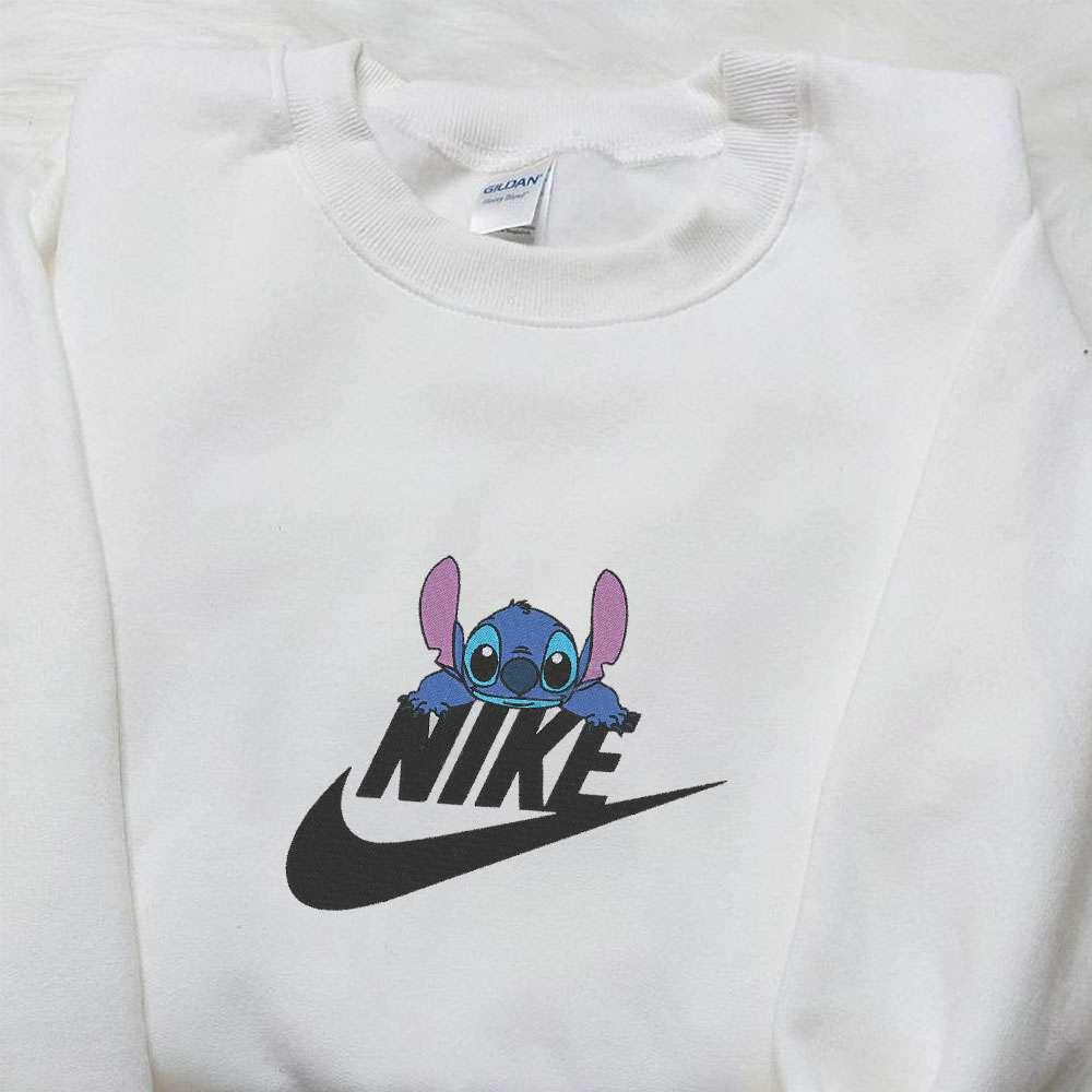 Stitch Disney Characters Embroidered Shirt Inspired Movie Shirt Best Gift Idea For Family