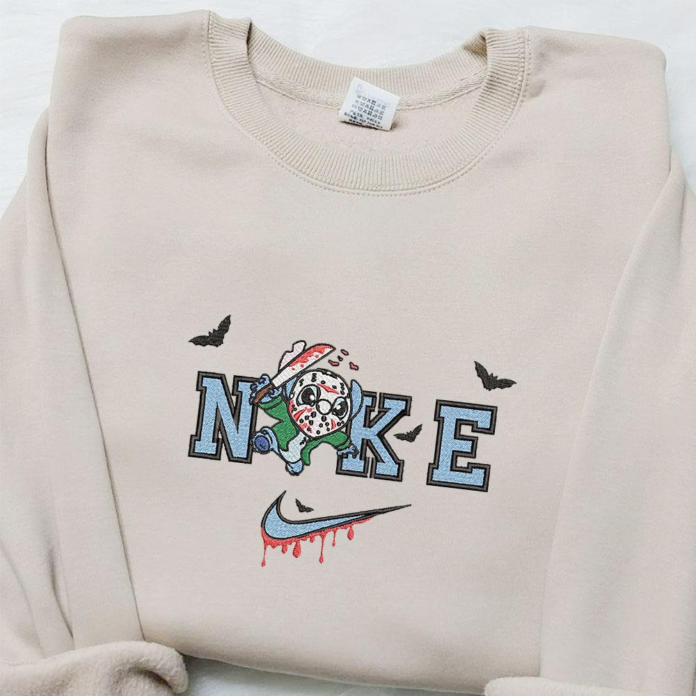 Stitch Michael Myers x Nike Movie Embroidered Shirt Nike Inspired Embroidered Shirt Best
