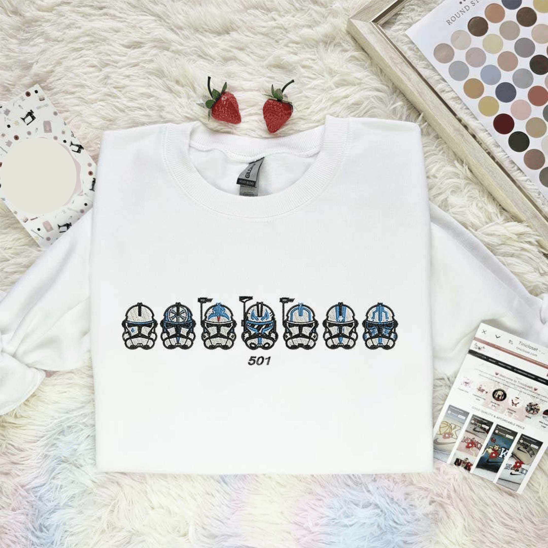 Stormtroopers Face Line Embroidered Shirt Star Wars Movie Embroidered Hoodie, Best Gift For Fans