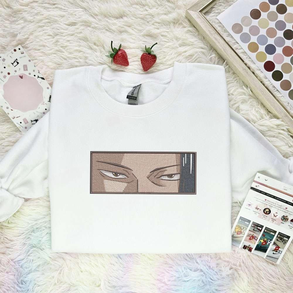 Suguru Geto Eyes Jujutsu Kaisen Anime Embroidered Shirt , Anime Embroidered T-shirt Sweatshirt Hoodie, Inspired Anime Movie, Best Gift for Anime Fans