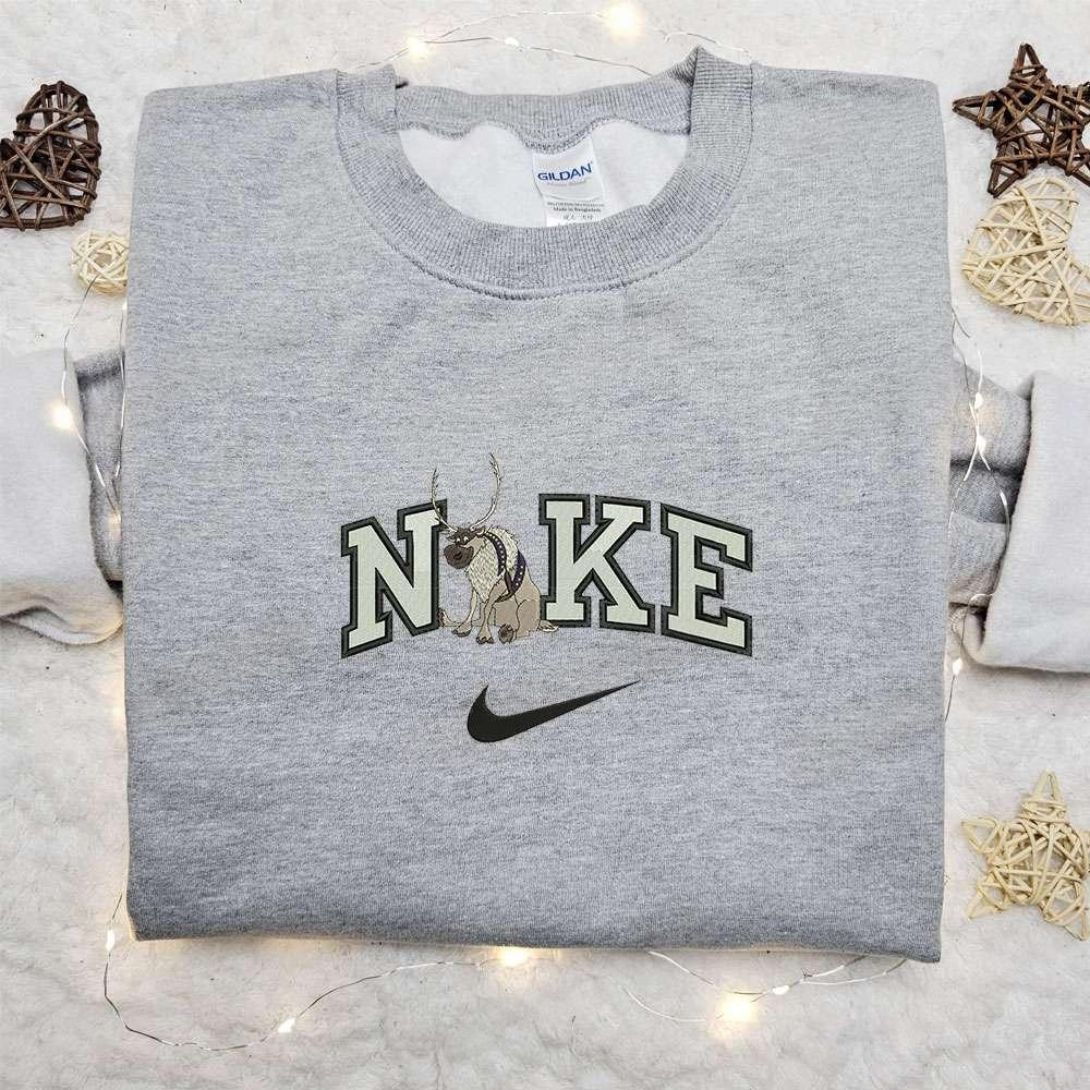 Sven Reindeer Frozen Disney Characters Embroidered Shirt Inspired Movie Shirt Best Gift Idea For Family