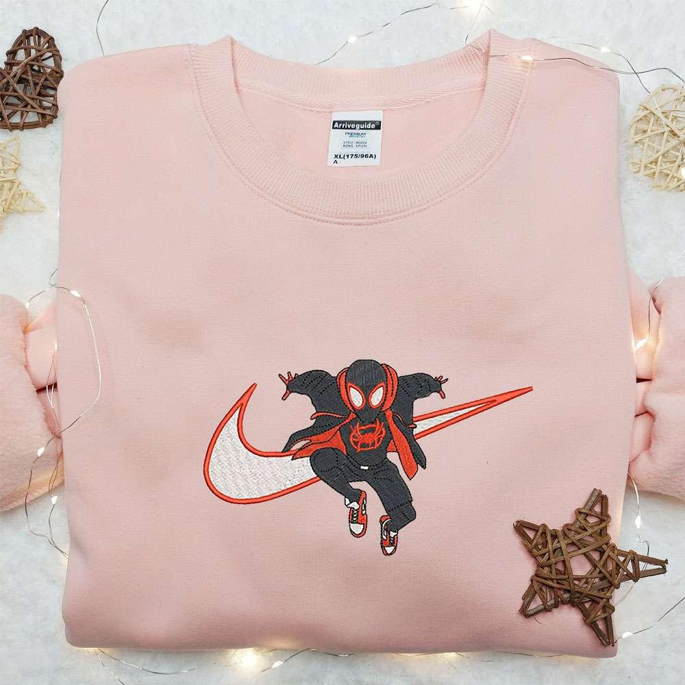 Swoosh x Spider Man Venom Movie Embroidered Hoodie Marver Cinematic Universe Best Gift Ideas for Family