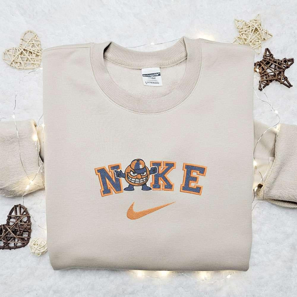 Syracuse Oranges x Nike Embroidered Shirt NCAA Sports Embroidered Hoodie Best Gift Idea