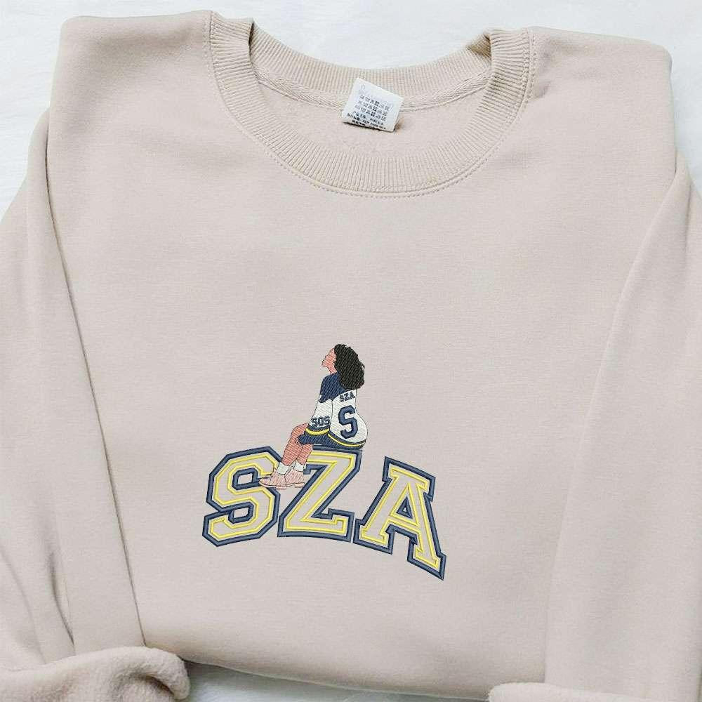 SZA Celebrity Embroidered Shirt, Celebrity Embroidered Shirt , Best Fandom Gift Ideas