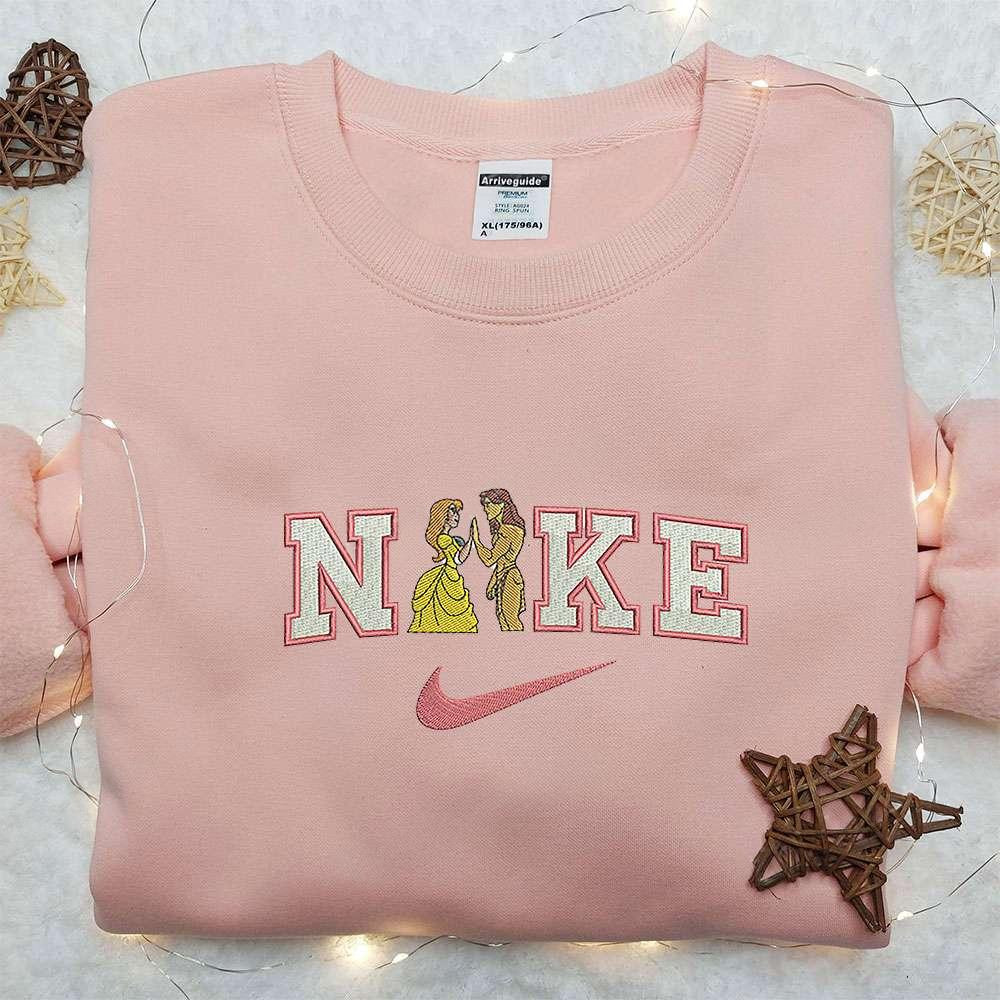 Tarzan and Jane Porter x Nike Embroidered Sweatshirt Tarzan Disney Embroidered Shirt Nike Inspired Embroidered Shirt