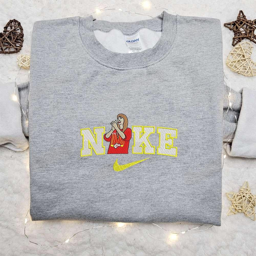 Taylor Swift KC x Embroidered Shirt Celebrity Embroidered Hoodie Best Fandom Gift Idea