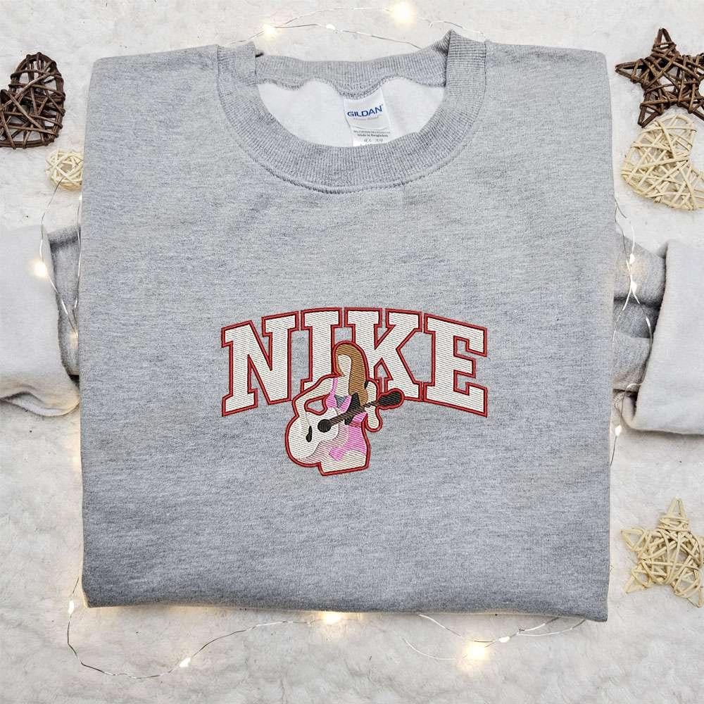 Taylor Swift Playing Guitar x Embroidered Shirt Celebrity Embroidered Hoodie Best Fandom Gift Idea