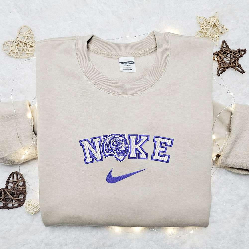 Tennessee State Tigers x Nike Embroidered Shirt NCAA Sports Embroidered Hoodie Best Gift Idea