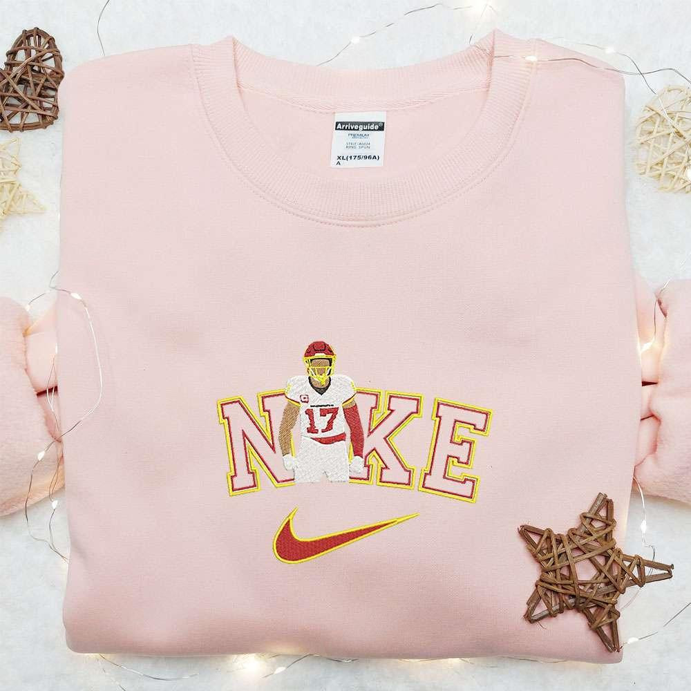 Terry McLaurin x Nike Embroidered Shirt NFL Sports Embroidered Hoodie Best Fandom Gift Ideas