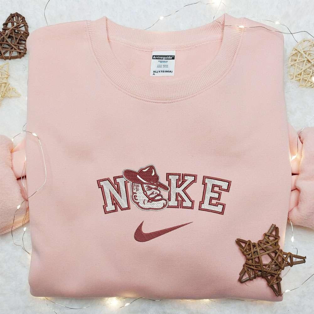 Texas AM Aggies x Nike Embroidered Shirt NCAA Sports Embroidered Hoodie Best Gift Idea