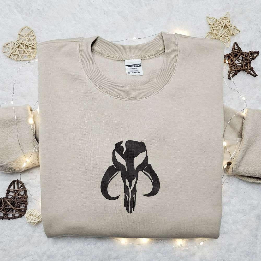 The Mandalorian This Is The Way Embroidered Hoodie Star Wars Movie Embroidered Shirt Best Gift Ideas