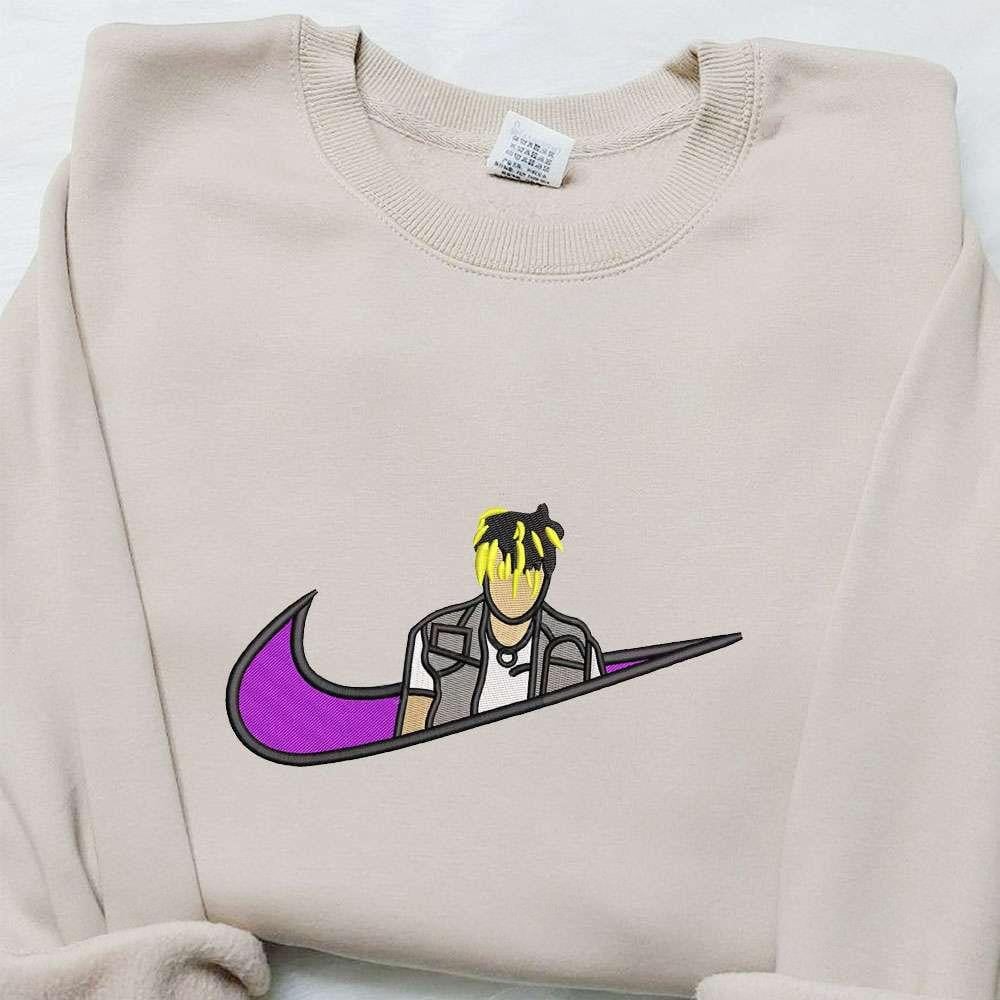 The Weeknd x Swoosh Embroidered Hoodie Celebrity Embroidered Hoodie Best Gift Ideas for Family