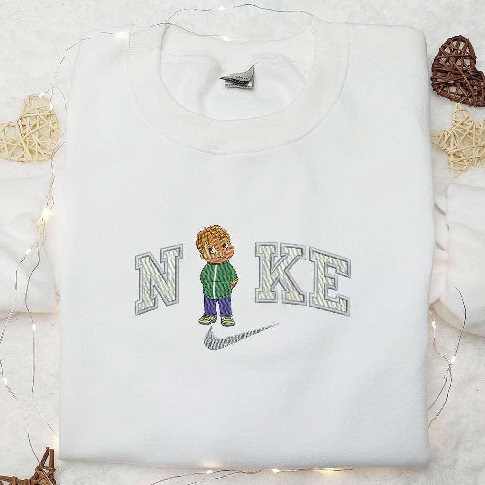 Theodore Seville Chipmunk Movie Embroidered Shirt Best GIft For Fans