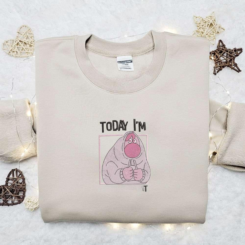 Today Im Embarrassment Inside Out Box Team Embroidered Shirt Inspired Movie Shirt Best Gift Idea For Family