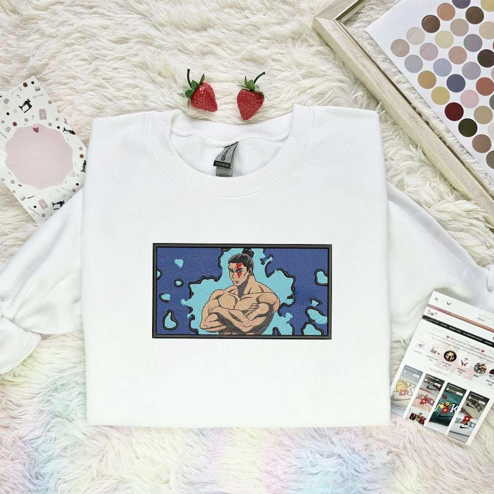 Todo Aoi Jujutsu Kaisen Anime Embroidered Shirt , Anime Embroidered T-shirt Sweatshirt Hoodie, Inspired Anime Movie, Best Gift for Anime Fans