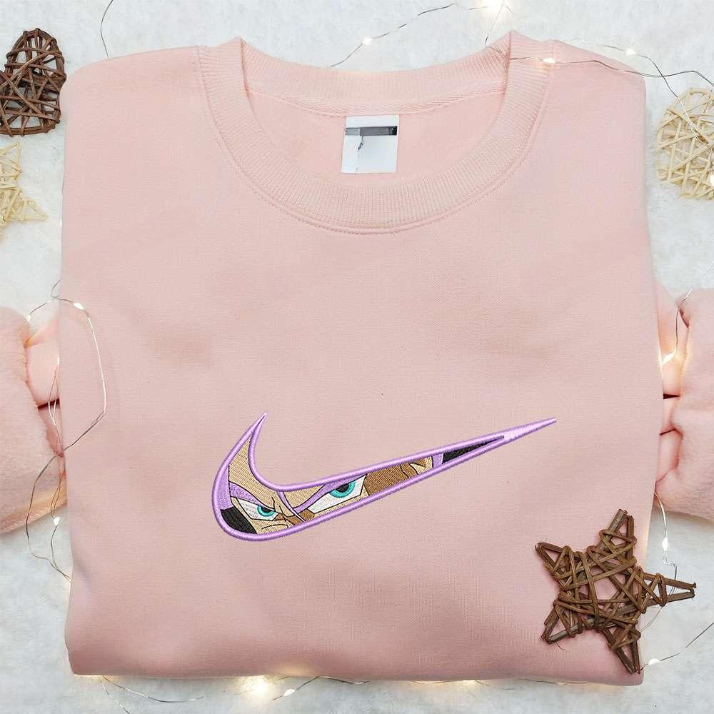 Trunk X Swoosh Anime Embroidered Hoodie Cool Anime Clothing , Anime Embroidered T-shirt Sweatshirt Hoodie, Inspired Anime Movie, Best Gift for Anime Fans