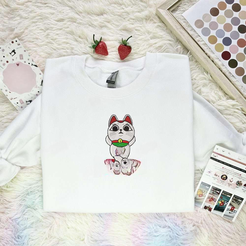 Turbo Granny Dandadan Anime Embroidered Shirt , Anime Embroidered T-shirt Sweatshirt Hoodie, Inspired Anime Movie, Best Gift for Anime Fans