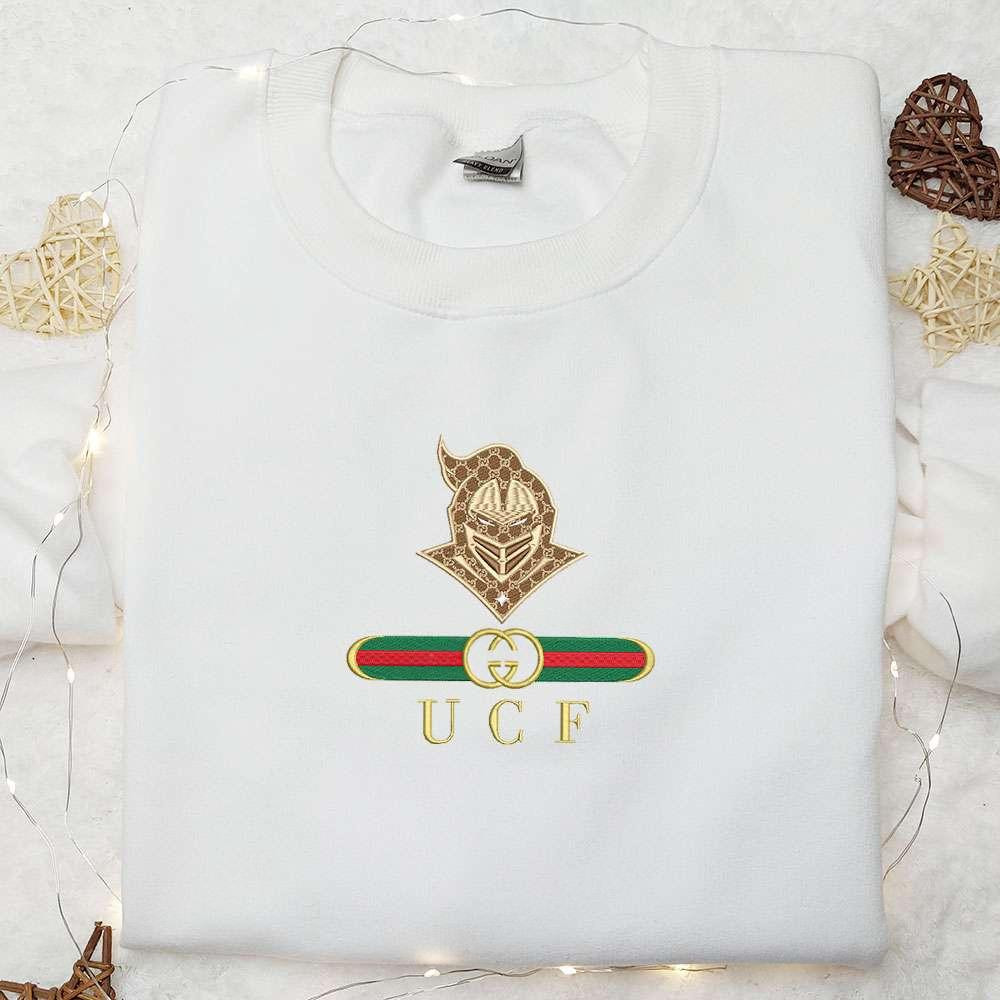 UCF Knights x Gucci Embroidered Shirt NCAA Sports Embroidered Hoodie Best Gift Idea