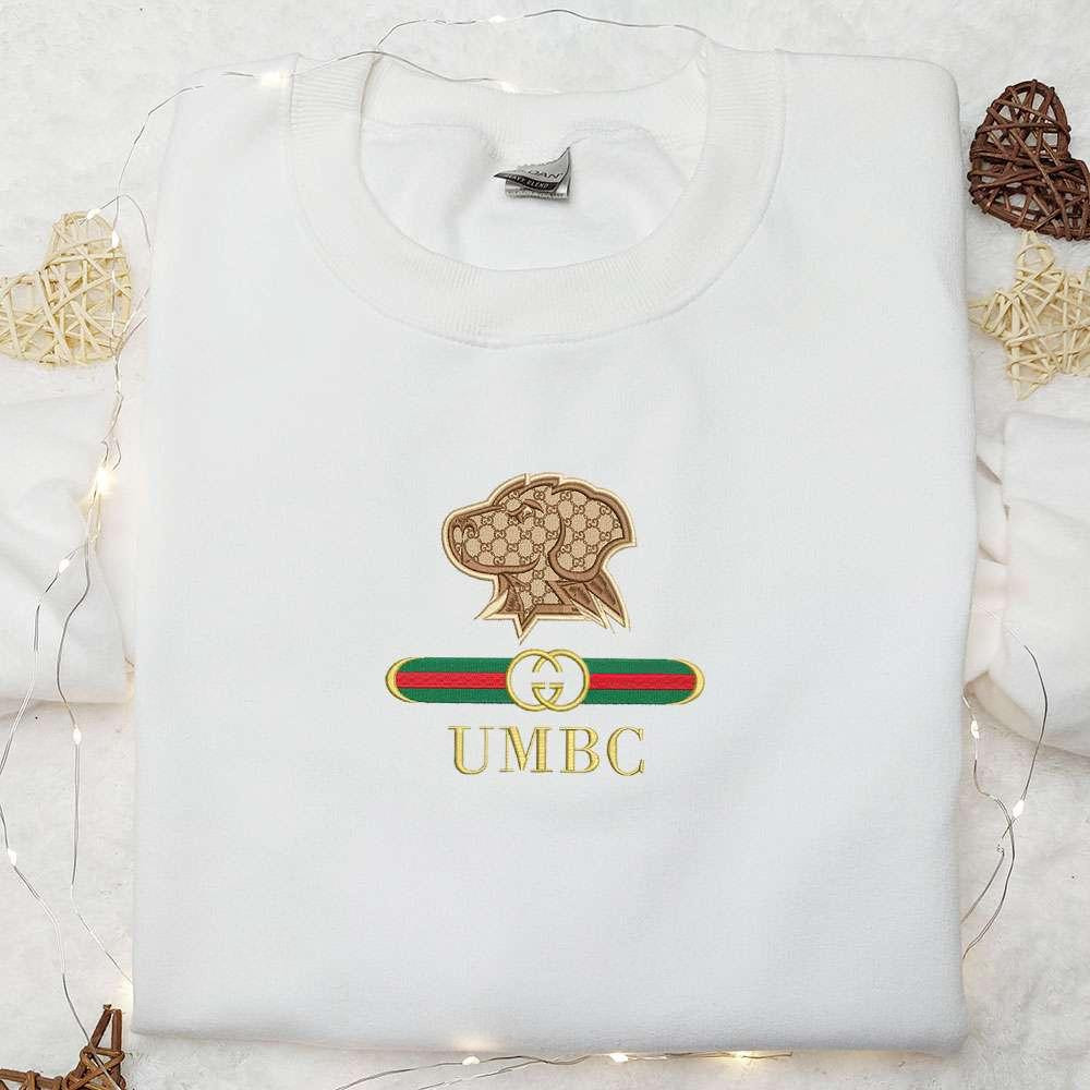 UMBC Retrievers x Gucci Embroidered Shirt NCAA Sports Embroidered Hoodie Best Gift Idea