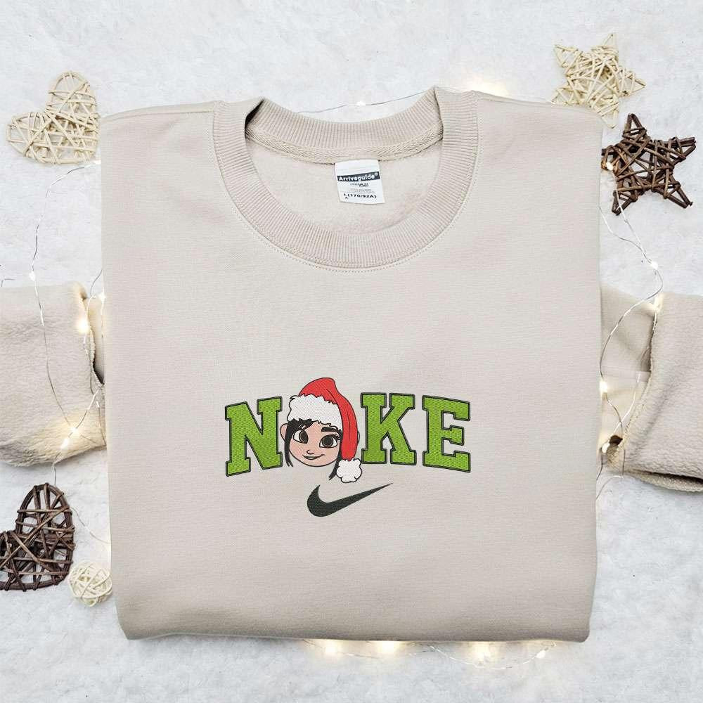 Vanellope von Schweetz Christmas x Nike Embroidered Sweatshirt Christmas Embroidered Shirt Best Christmas Gift Ideas