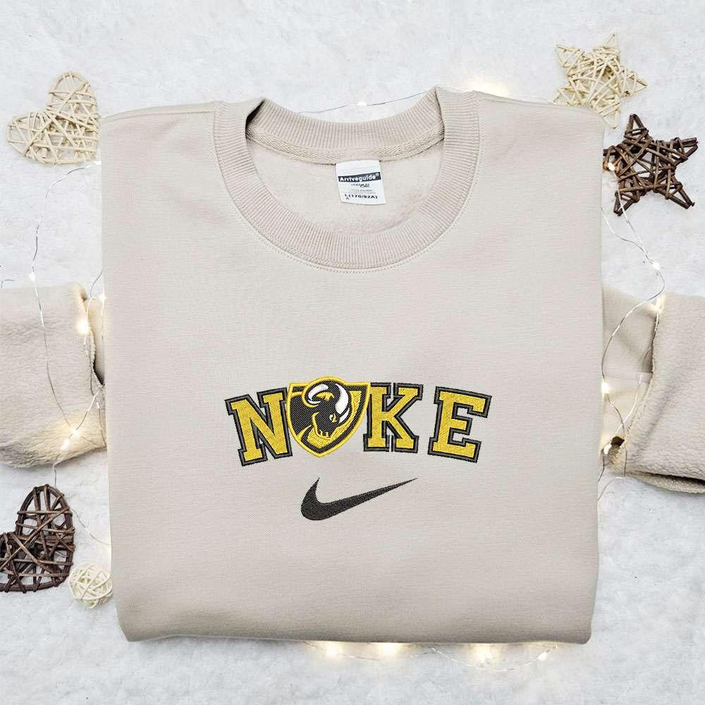 VCU Rams x Nike Embroidered Shirt NCAA Sports Embroidered Hoodie Best Gift Idea