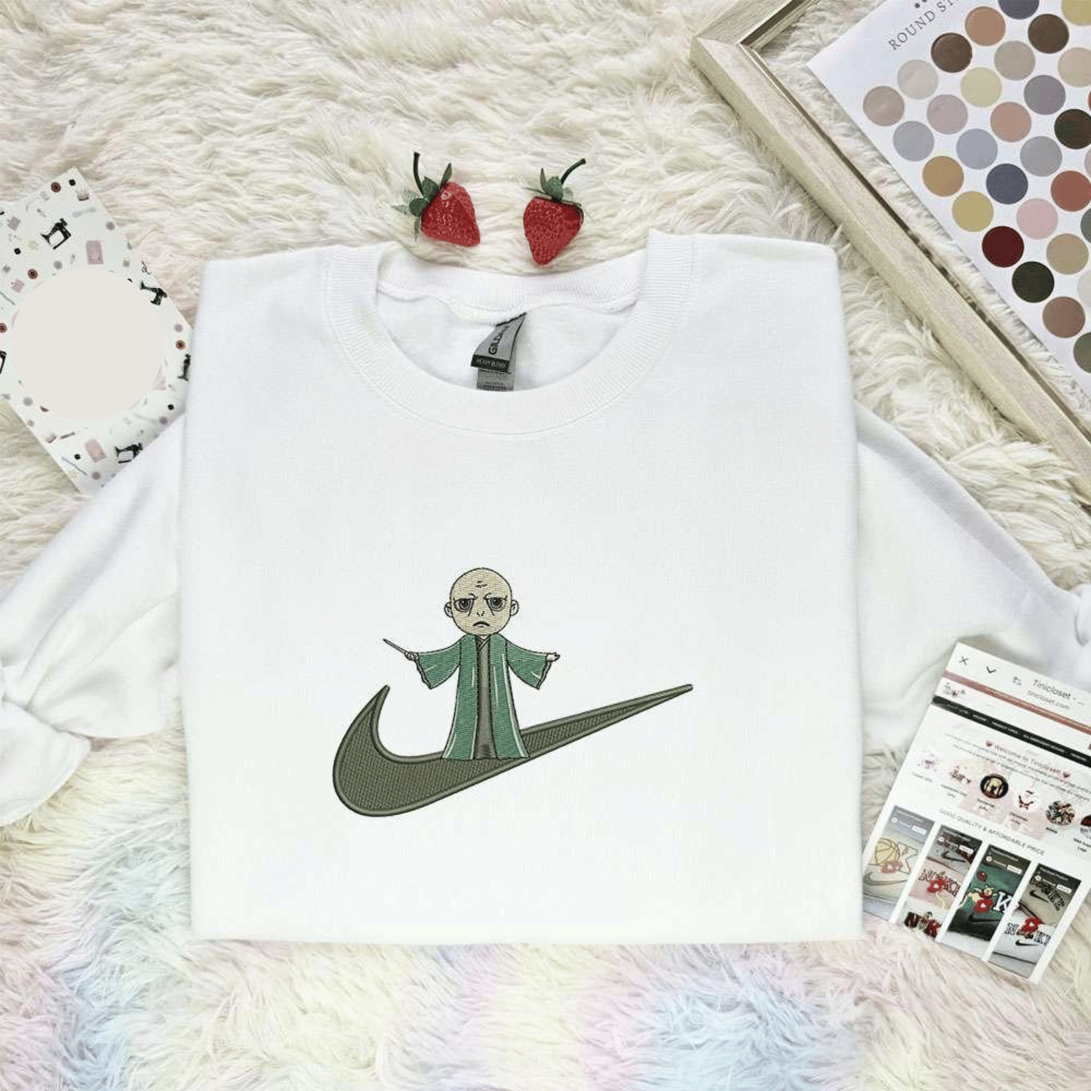 Voldemort Harry Potter Embroidered Shirt Movie Characters Embroidered Hoodie, Best Gift For Fans