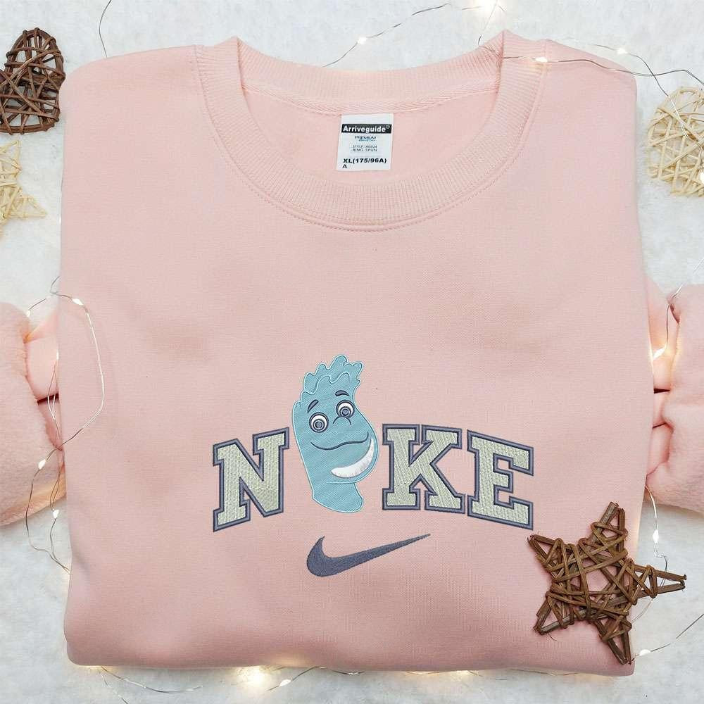 Wade Ripple Elemental Embroidered Sweatshirt Disney Embroidered Shirt Nike Inspired Embroidered T shirt