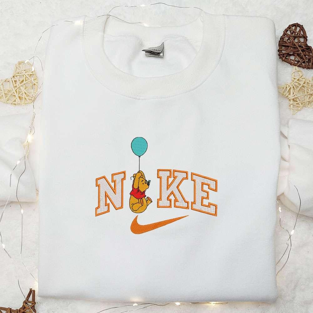 Winnie The Pooh Disney Characters Embroidered Shirt Inspired Movie Shirt Best Gift Idea For Family