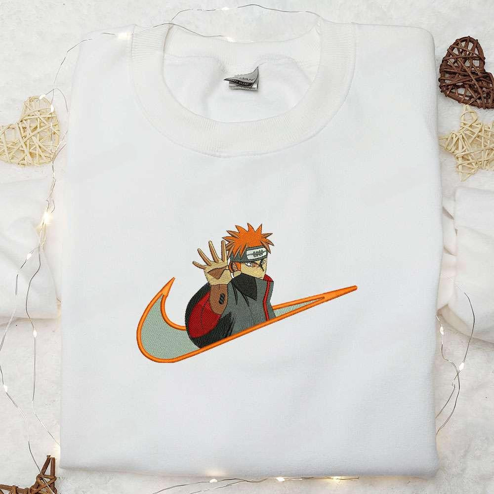 Yahiko Pain Naruto Anime Embroidered Shirt , Anime Embroidered T-shirt Sweatshirt Hoodie, Inspired Anime Movie, Best Gift for Anime Fans