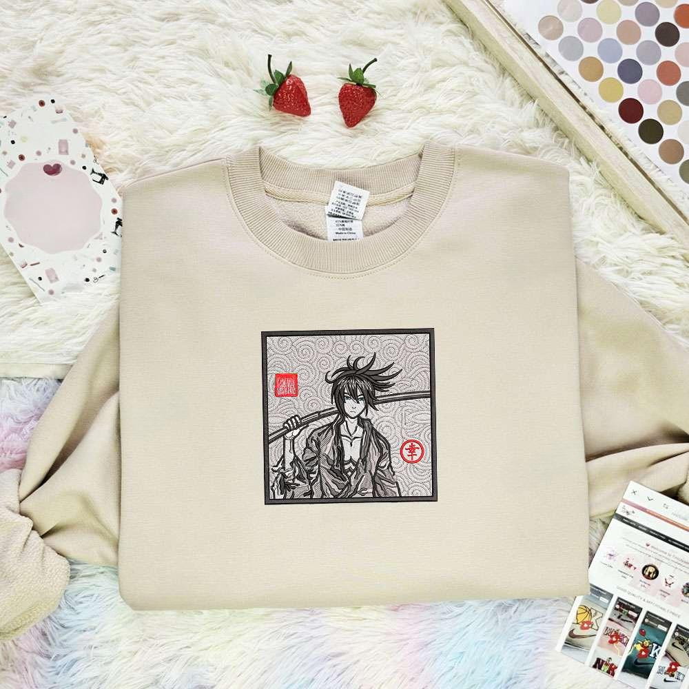 Yato Noragami Anime Embroidered Shirt , Anime Embroidered T-shirt Sweatshirt Hoodie, Inspired Anime Movie, Best Gift for Anime Fans