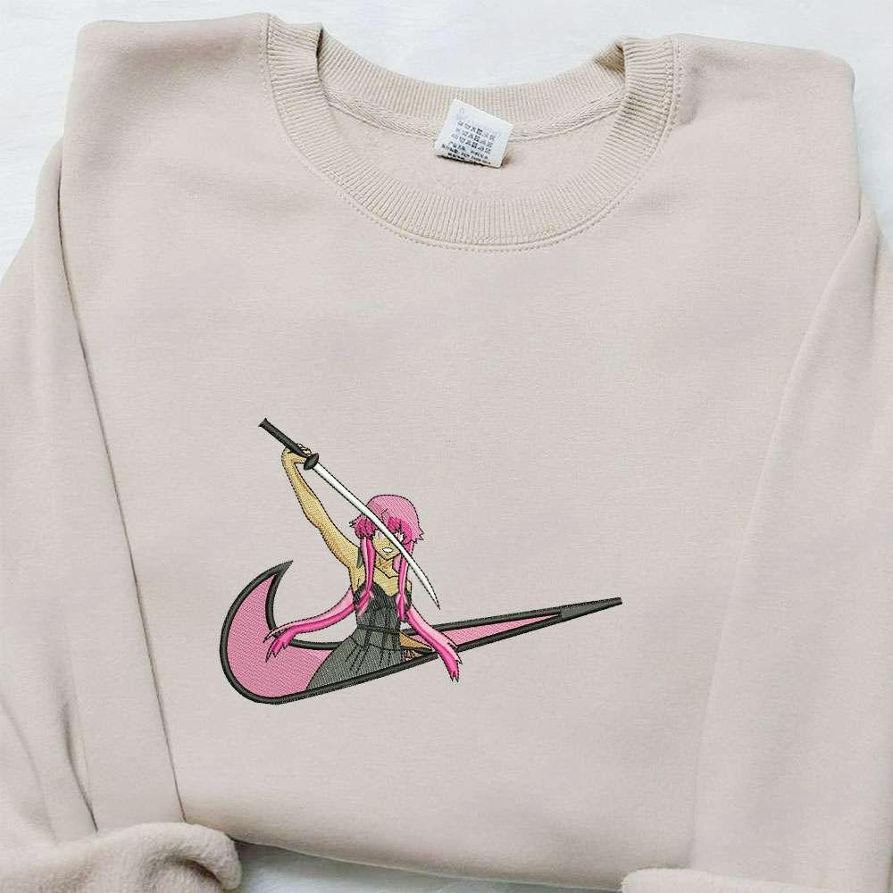 Yuno Gasai Future Diary Anime Embroidered Shirt , Anime Embroidered T-shirt Sweatshirt Hoodie, Inspired Anime Movie, Best Gift for Anime Fans