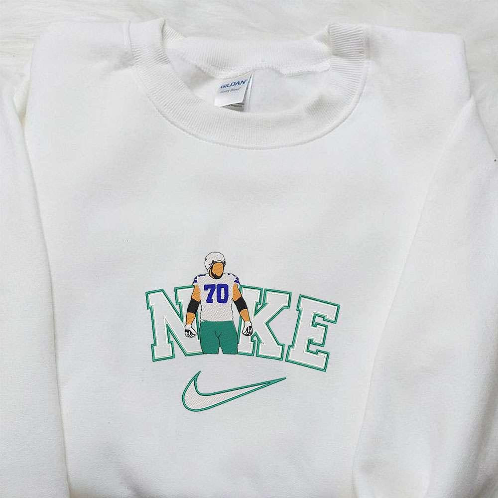 Zach Martin x Nike Embroidered Shirt NFL Sports Embroidered Hoodie Best Fandom Gift Ideas