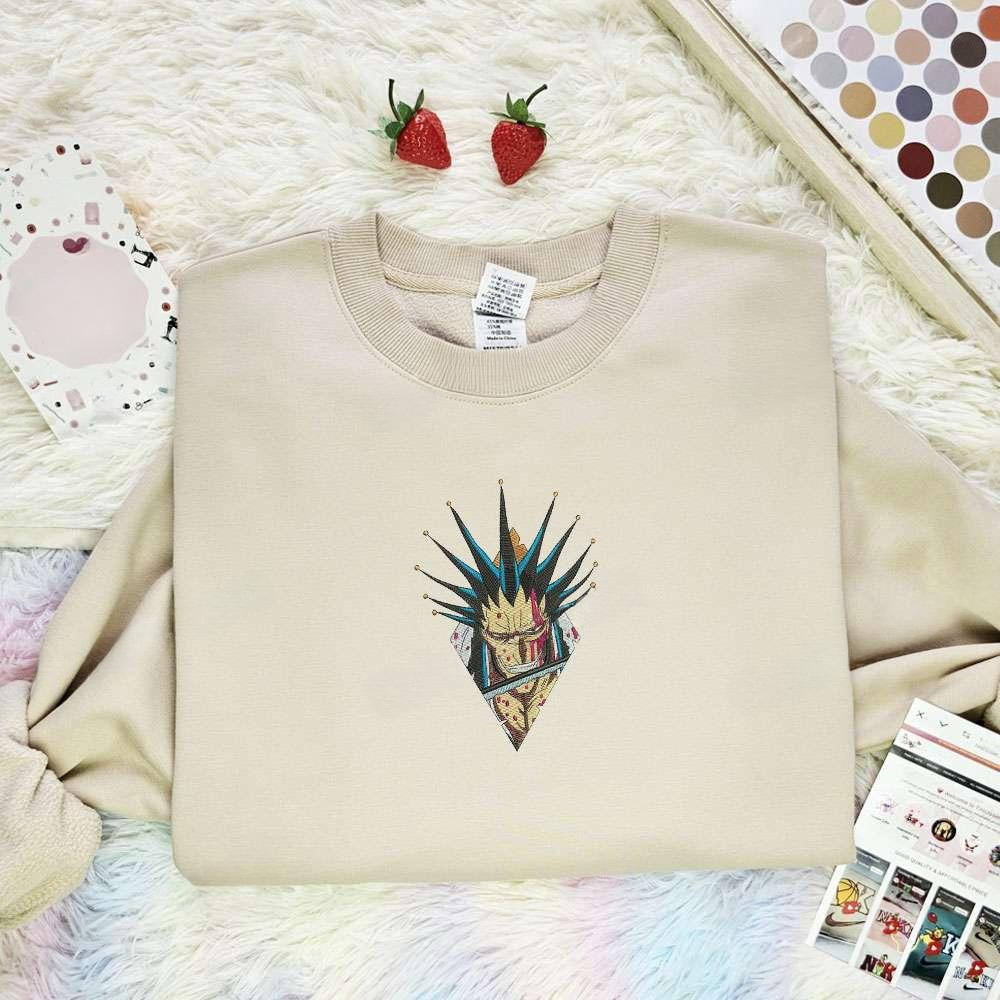 Zaraki Kenpachi Bleach Anime , Anime Embroidered T-shirt Sweatshirt Hoodie, Inspired Anime Movie, Best Gift for Anime Fans